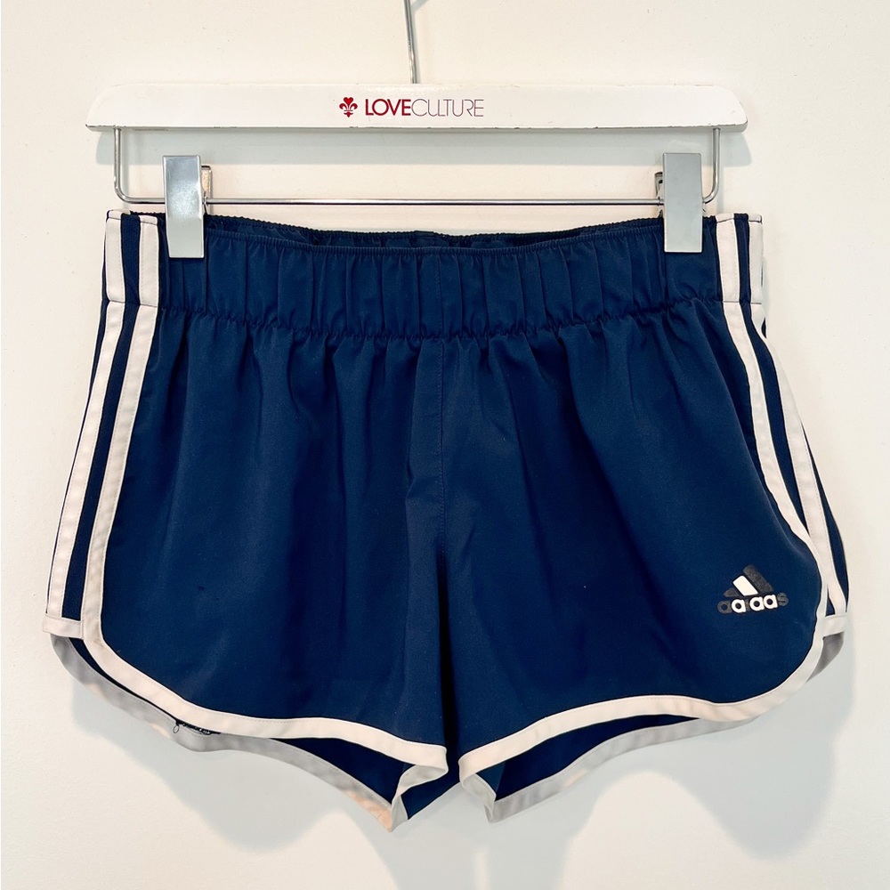 Adidas Athletic Shorts in Navy Blue